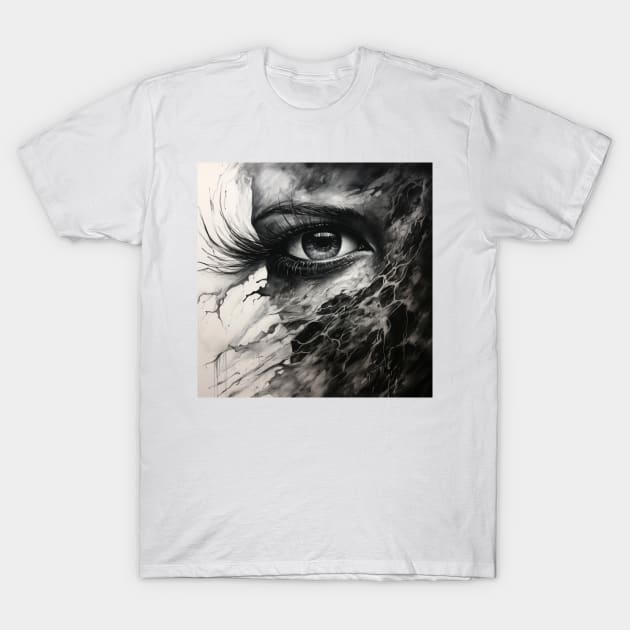 NEO Wolf T-Shirt by www.TheAiCollective.art